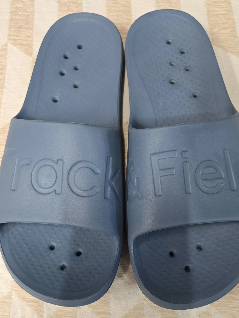 Men’s Blue Slide Sandals